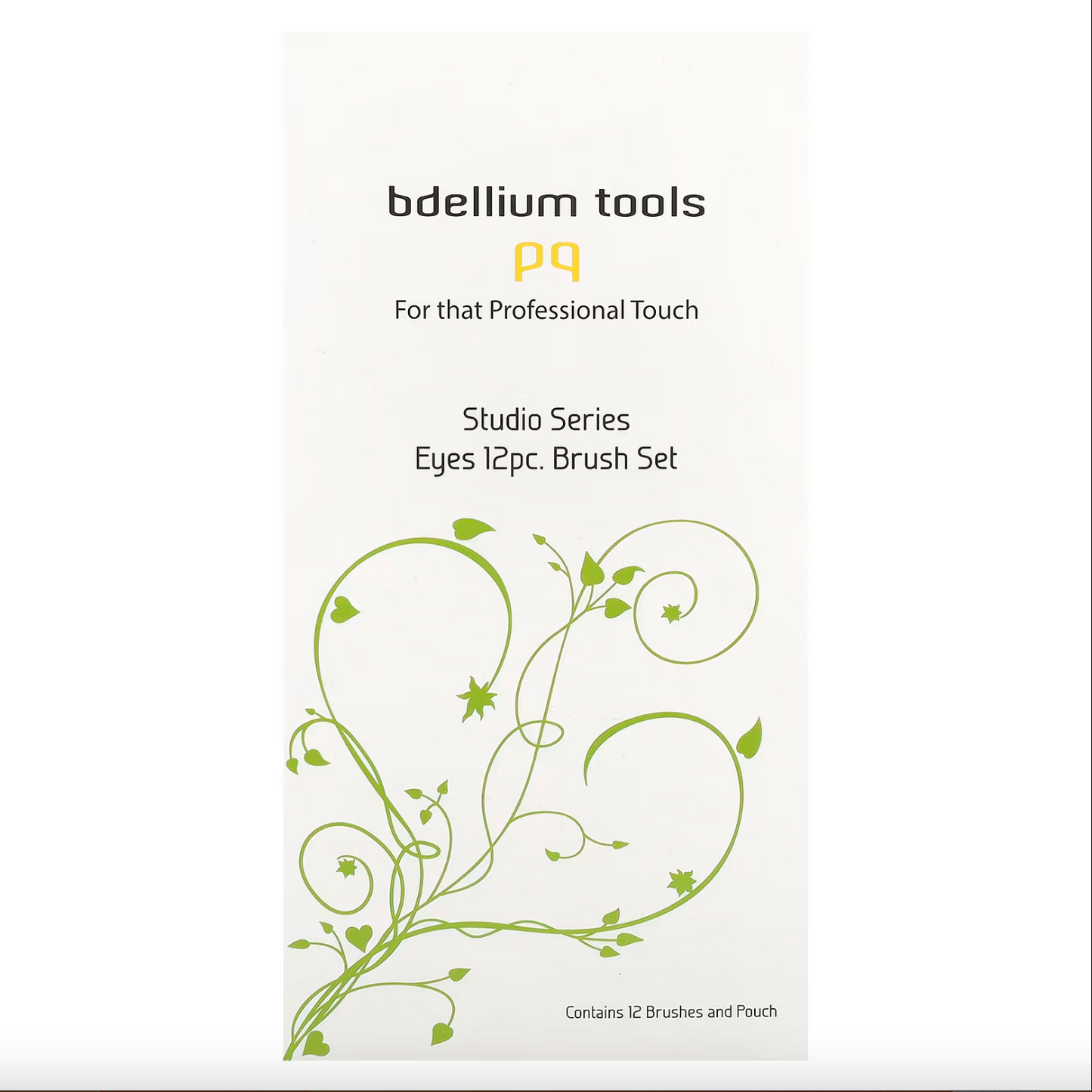 Bdellium Tools 12 Piece Studio Eyes Brush Set
