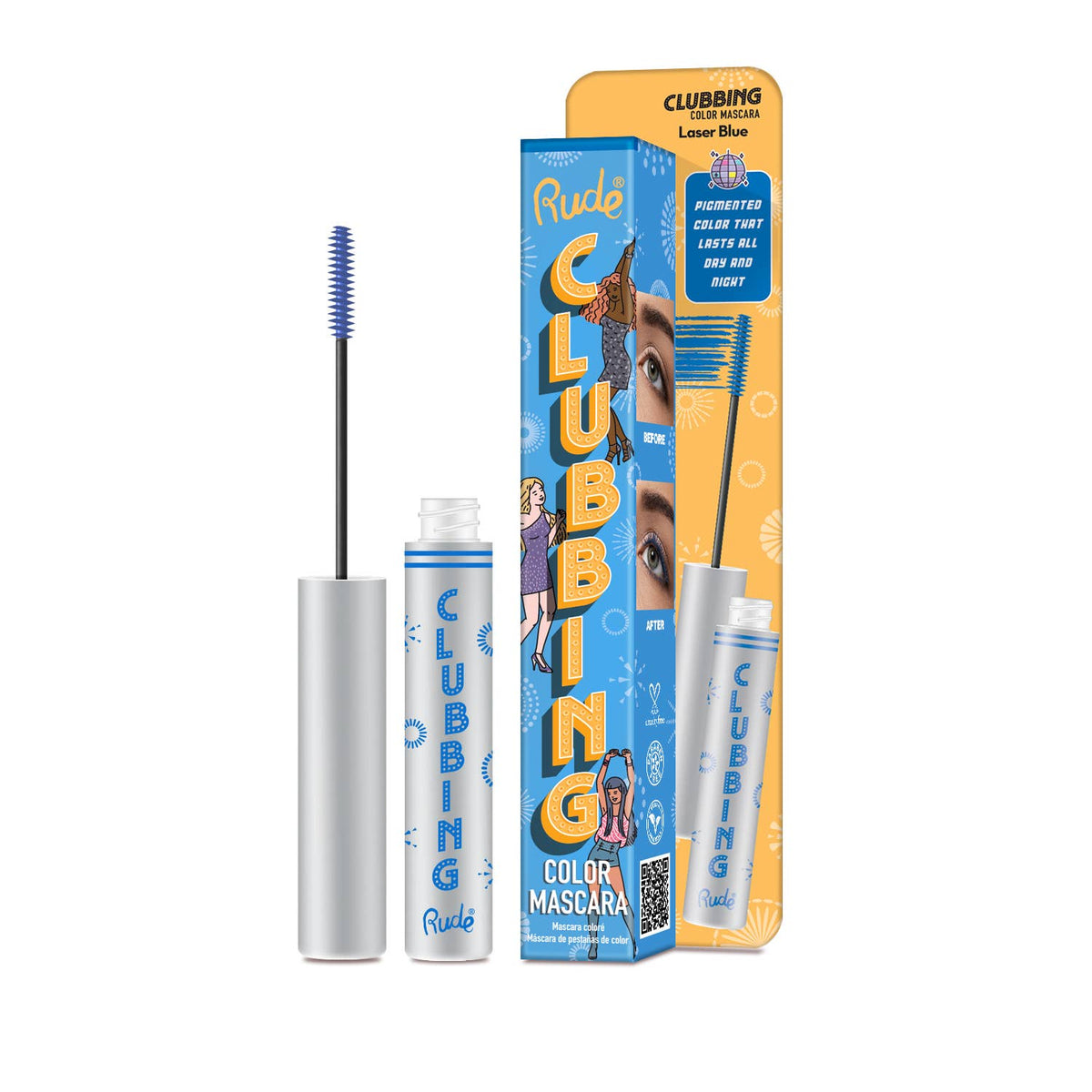 Rude Cosmetics Clubbing Color Mascara
