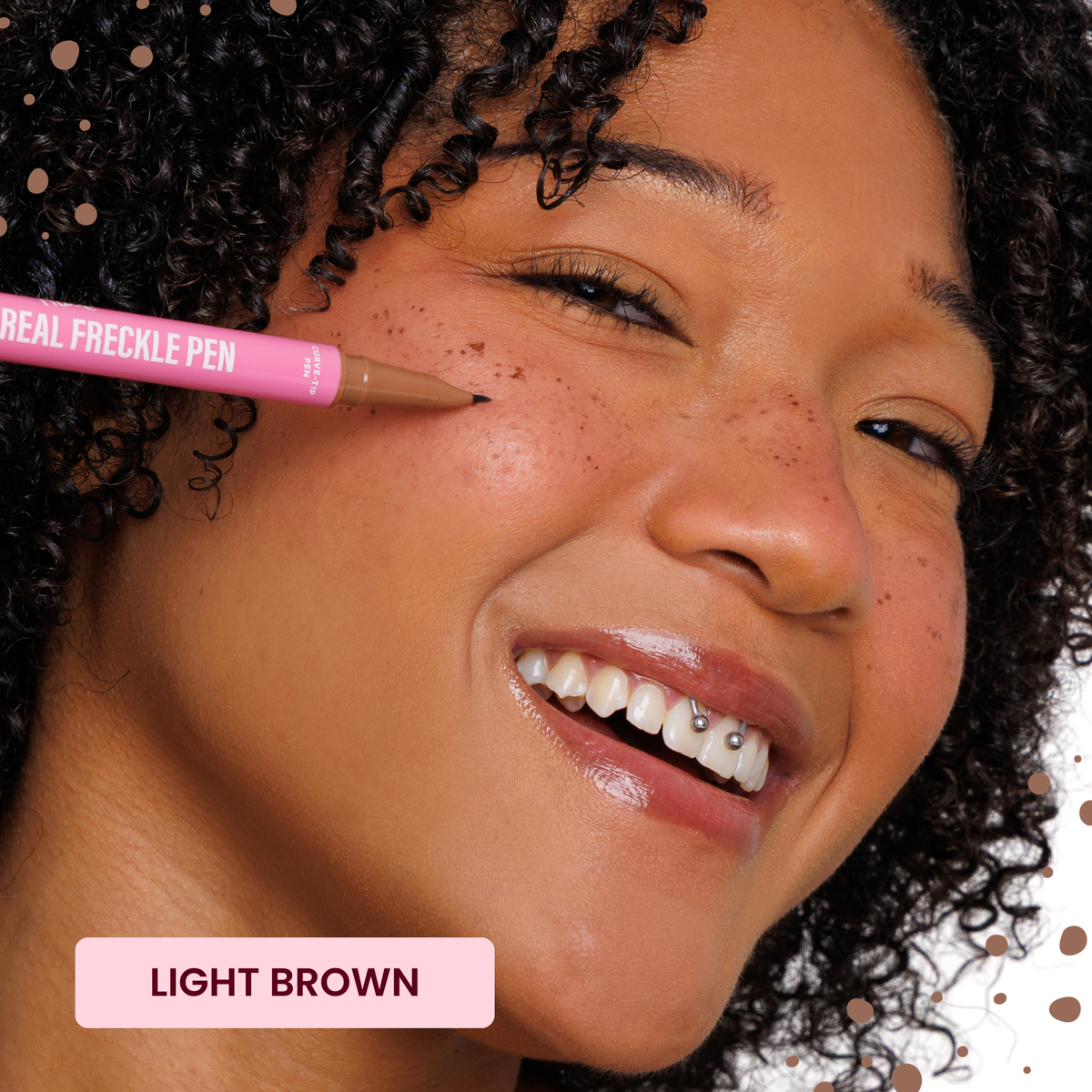 Rude Cosmetics Faux Real Freckle Pen - Dark Brown