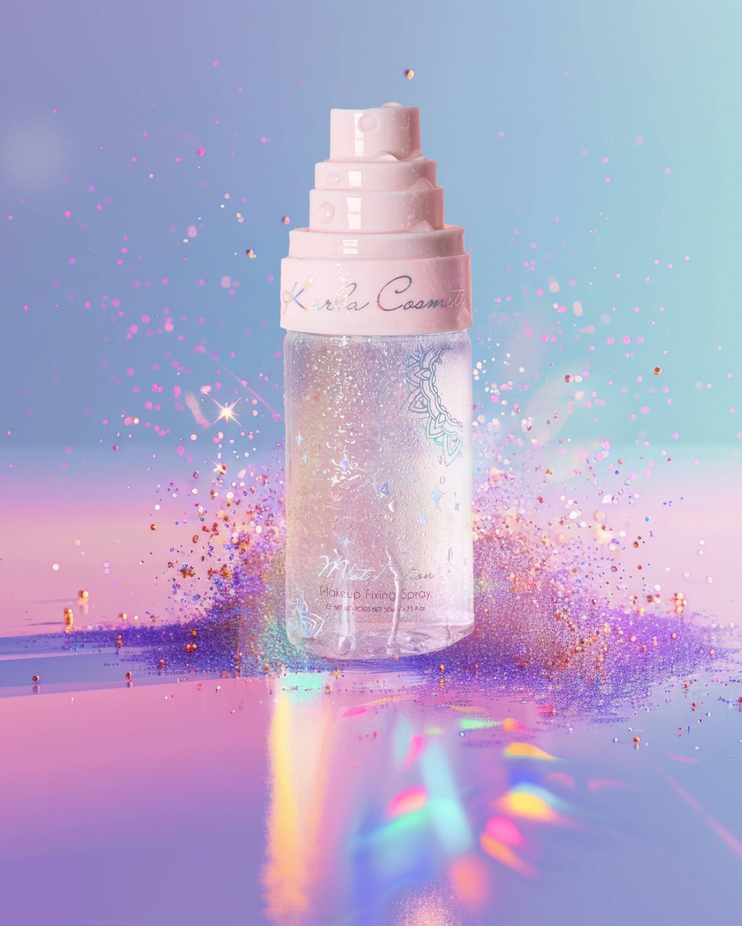 Karla Cosmetics Mist Potion – All-in-One Eyeshadow & Makeup Primer + Setting Mist.