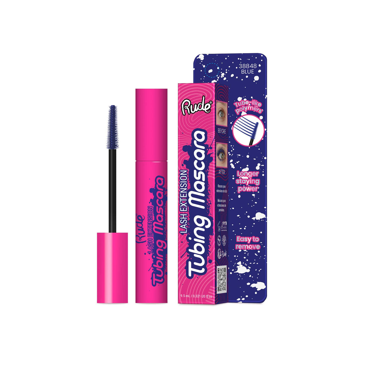 Rude Cosmetics Lash Extension Tubing Mascara
