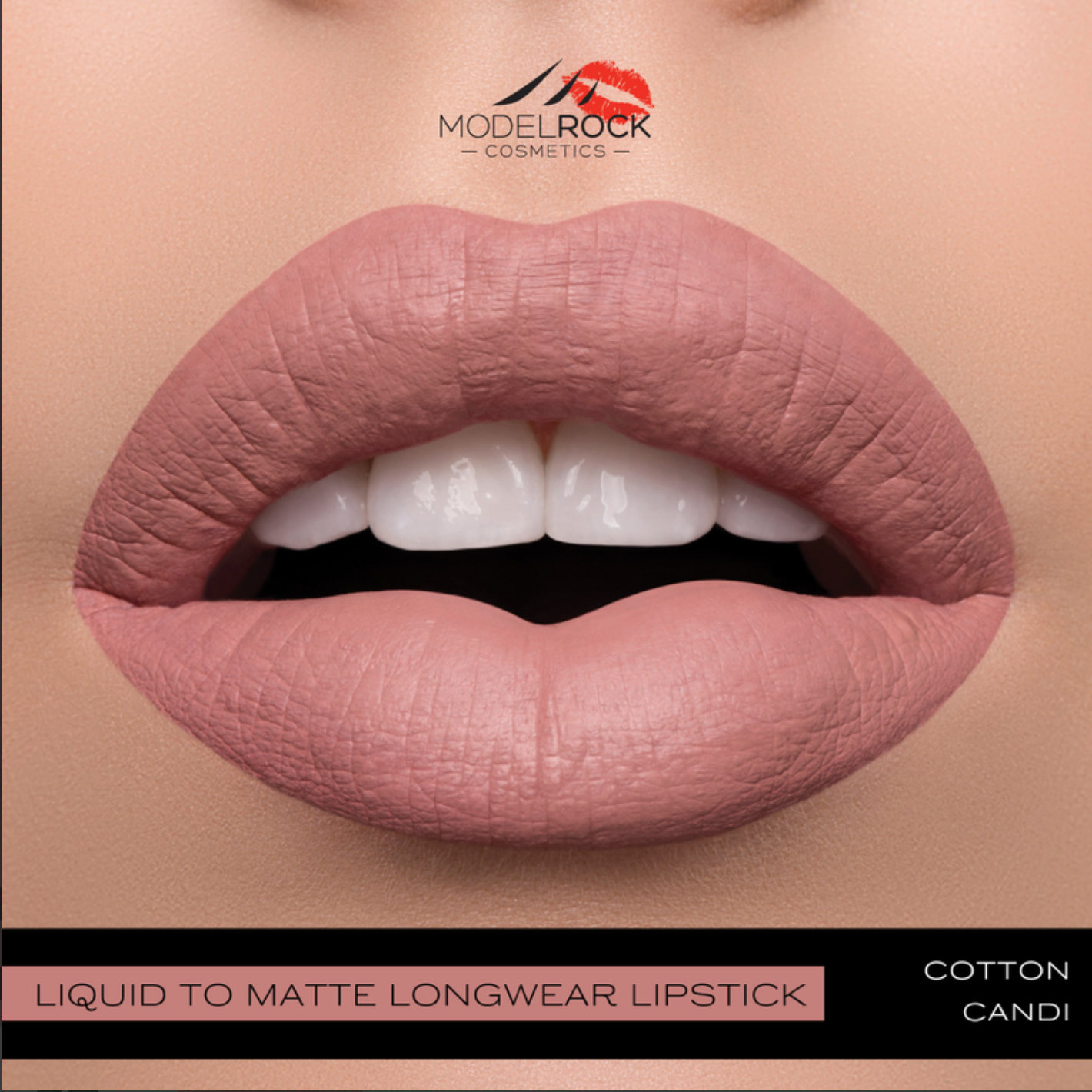 MODELROCK Liquid to Matte Longwear Lipstick - COTTON CANDI