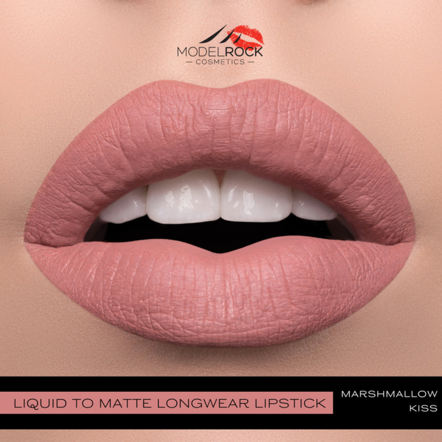 MODELROCK Liquid to Matte Longwear Lipstick - MARSHMALLOW KISS
