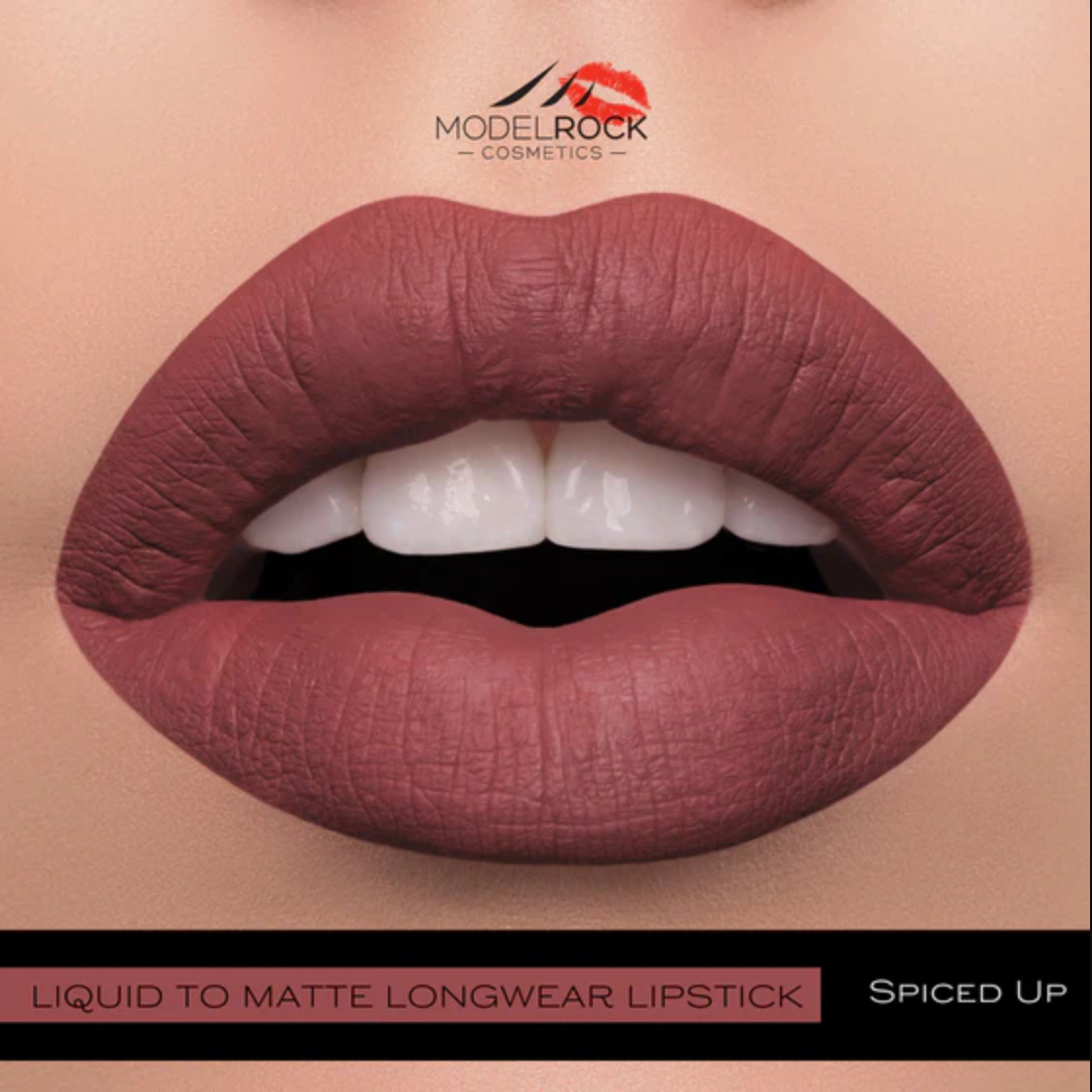 MODELROCK Liquid to Matte Longwear Lipstick - SPICED UP