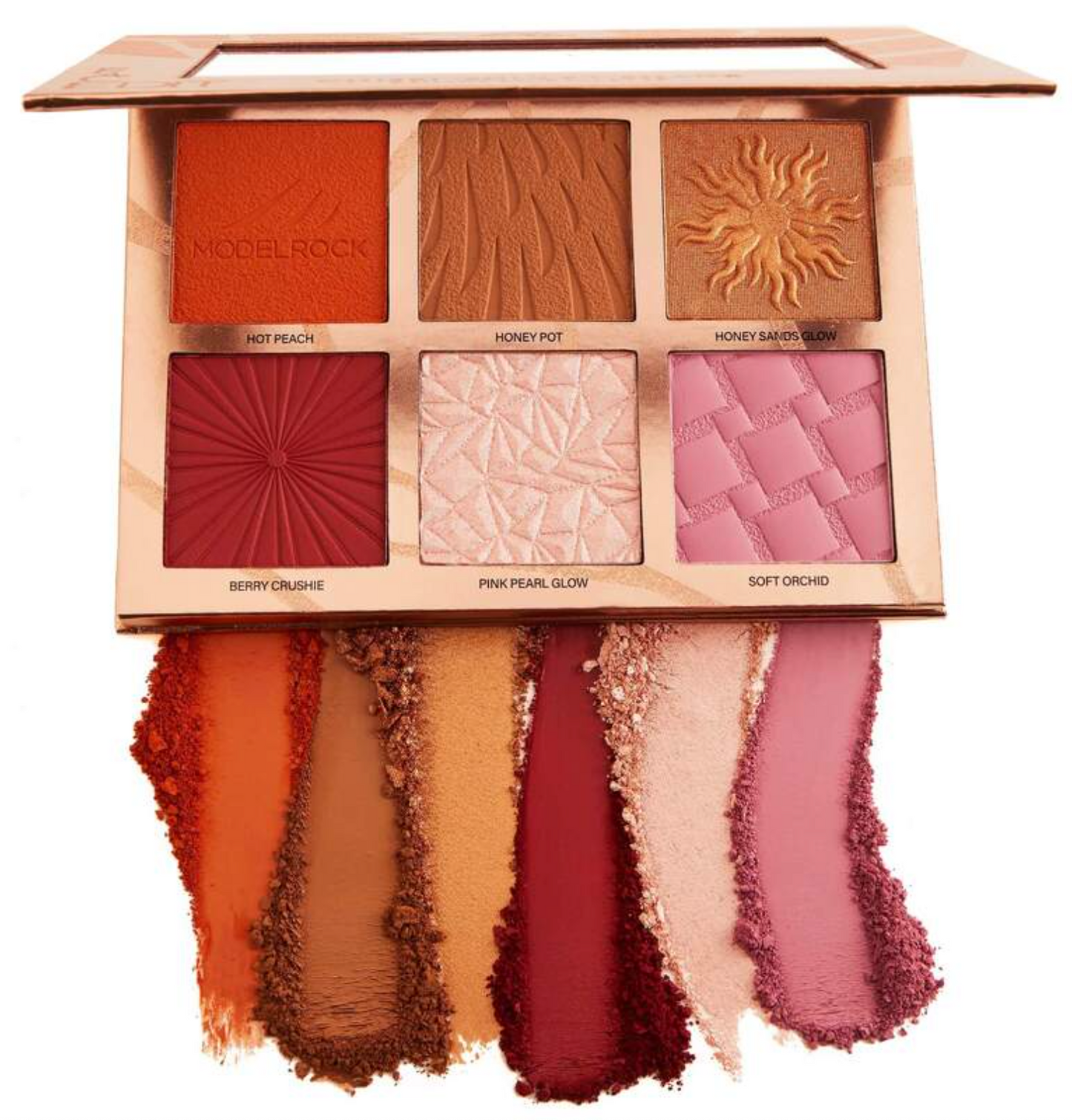 6-Shade Face Palette 'HOT & SNATCHED' | ModelRock Cosmetics
