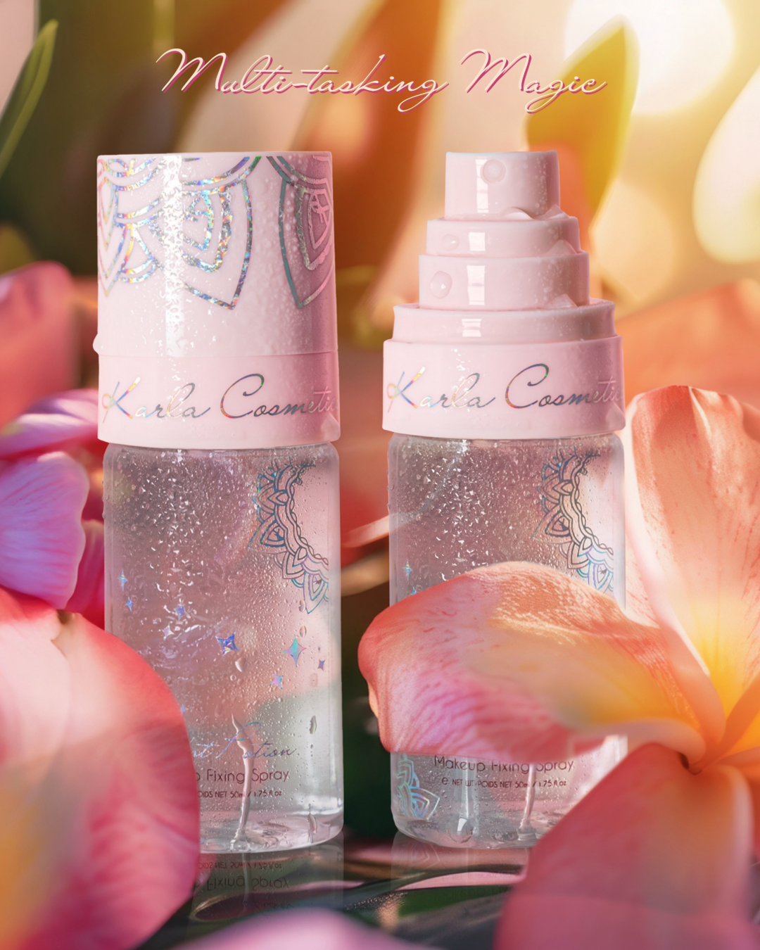 Karla Cosmetics Mist Potion – All-in-One Eyeshadow & Makeup Primer + Setting Mist.