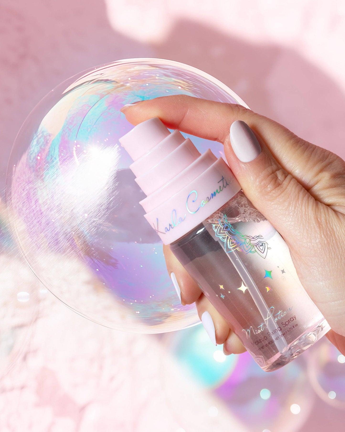 Karla Cosmetics Mist Potion – All-in-One Eyeshadow & Makeup Primer + Setting Mist.