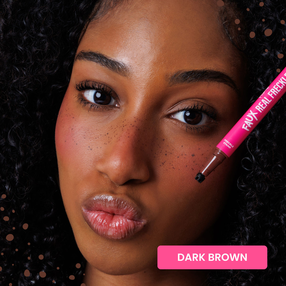 Rude Cosmetics Faux Real Freckle Pen - Dark Brown