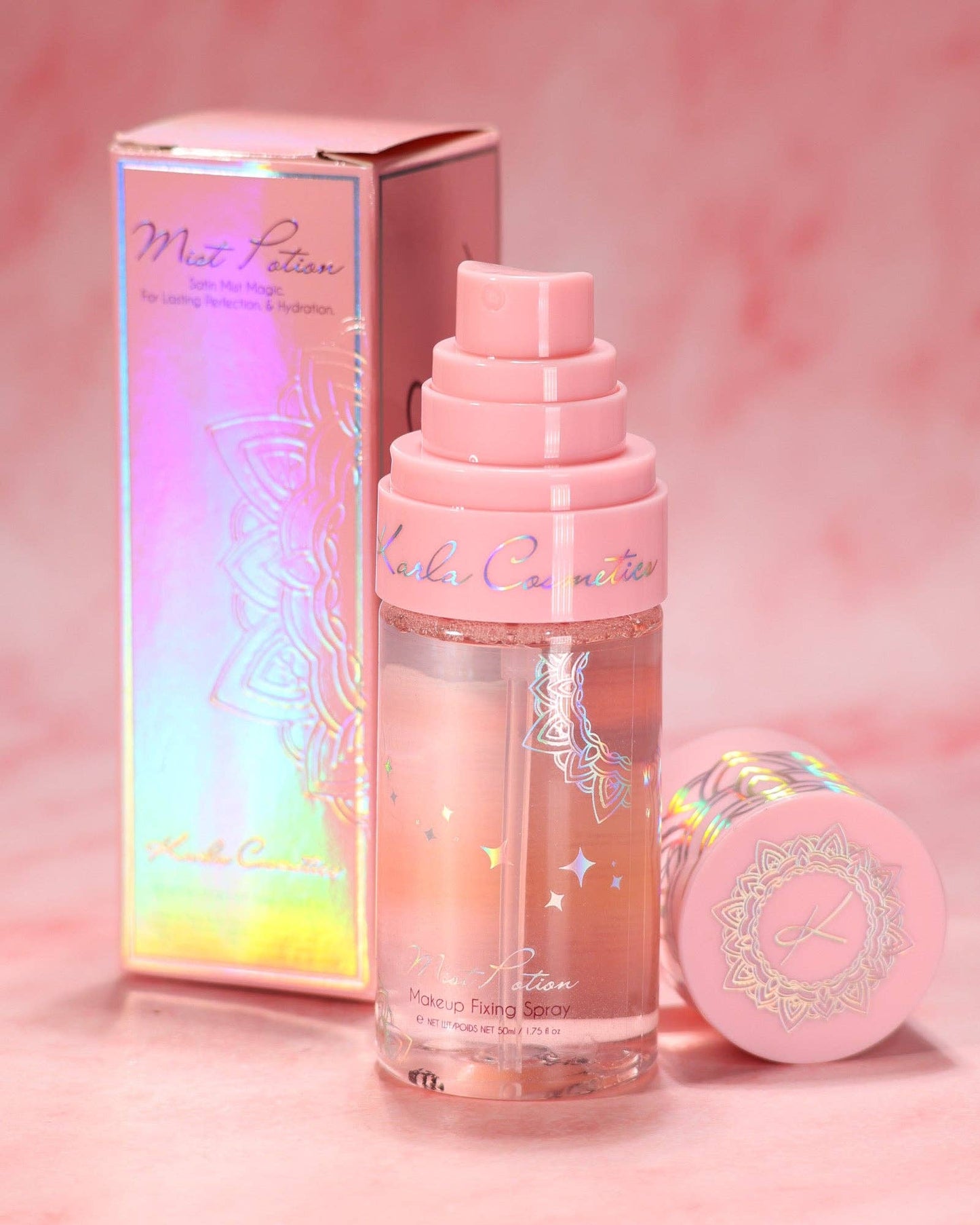 Karla Cosmetics Mist Potion – All-in-One Eyeshadow & Makeup Primer + Setting Mist.